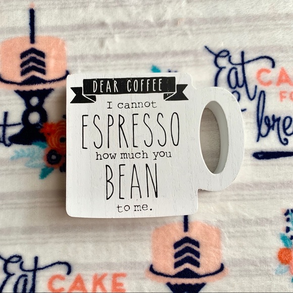 Other - 1 LEFT!🎉HP🎉 ☕️ Coffee Love Home Accent Decor ☕️